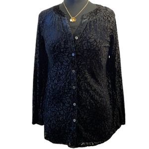 🆕Intro. Stretch Petite Black Top size PM